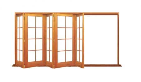 8 light: five door bifold - all left or all right