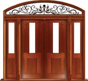 paddington: single door +  two sidelights