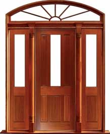 paddington: single door +  two sidelights